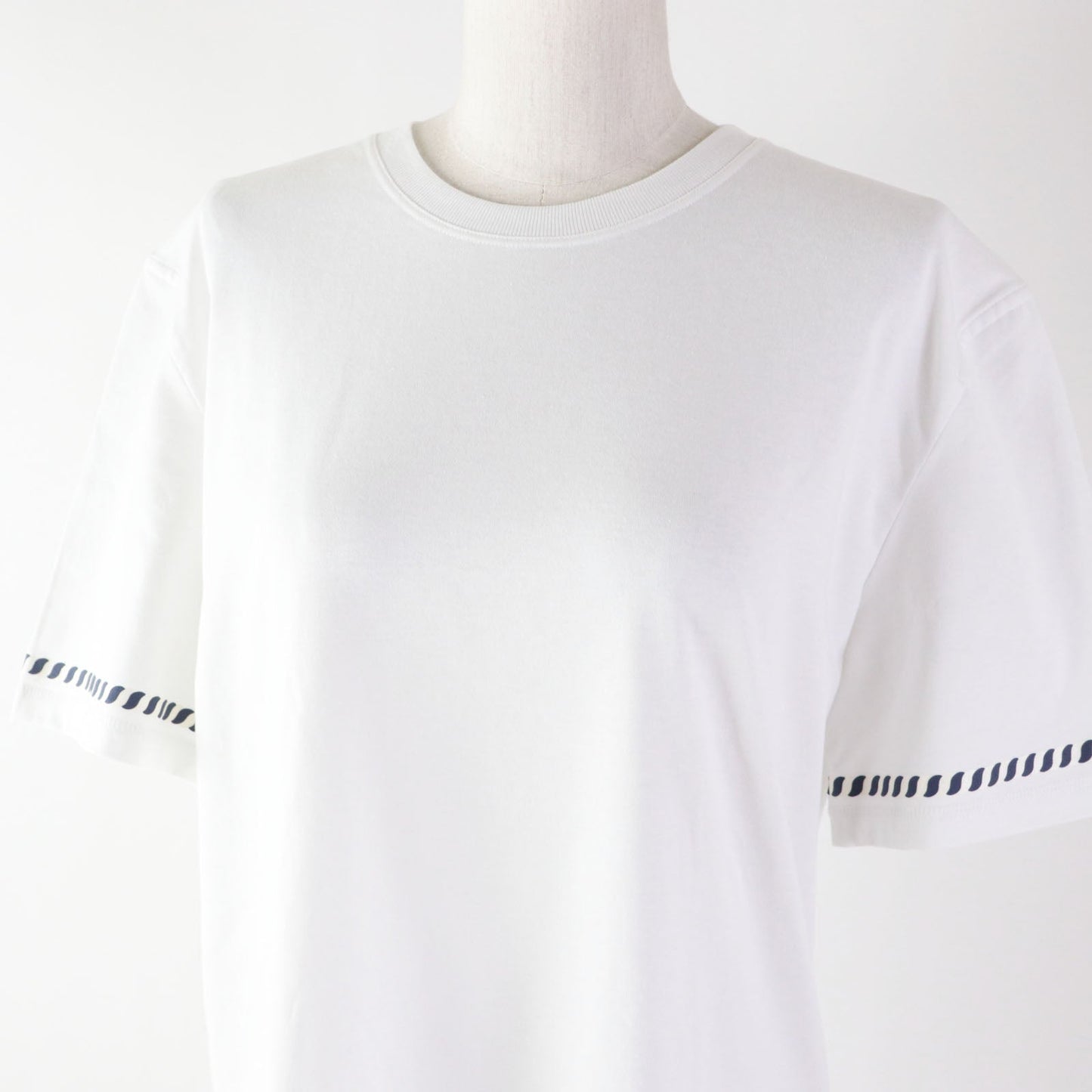 HERMES one piece 3E45080DL cotton white Canoe 38