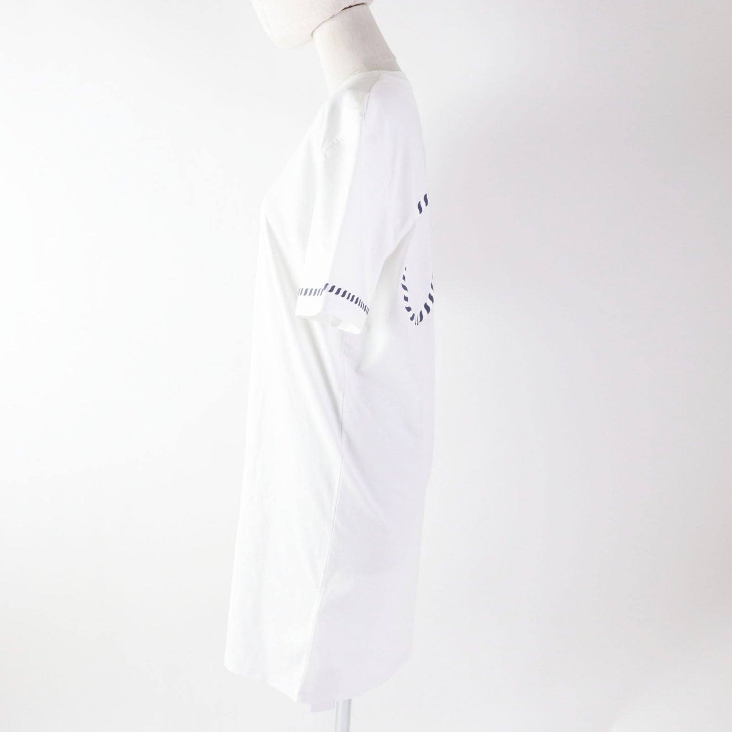 HERMES one piece 3E45080DL cotton white Canoe 38