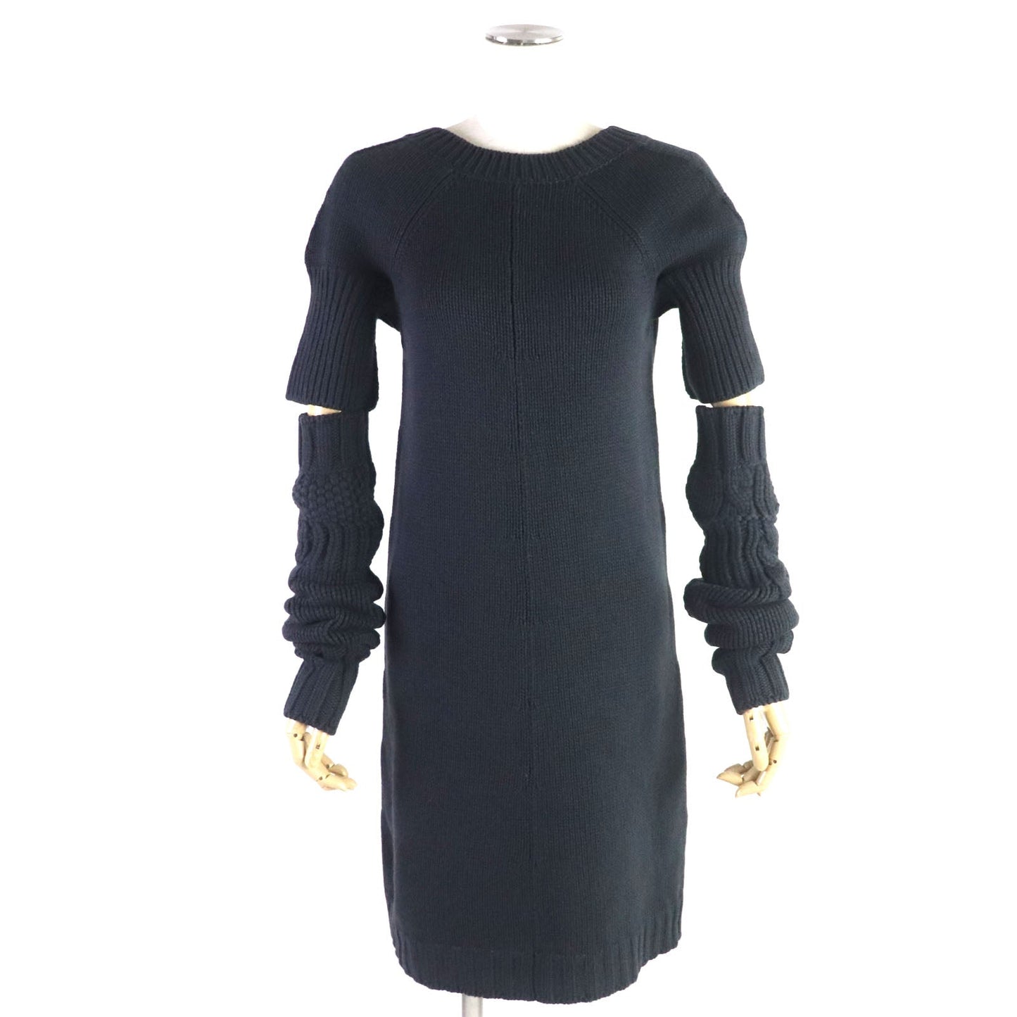 HERMES one piece cashmere gray 38