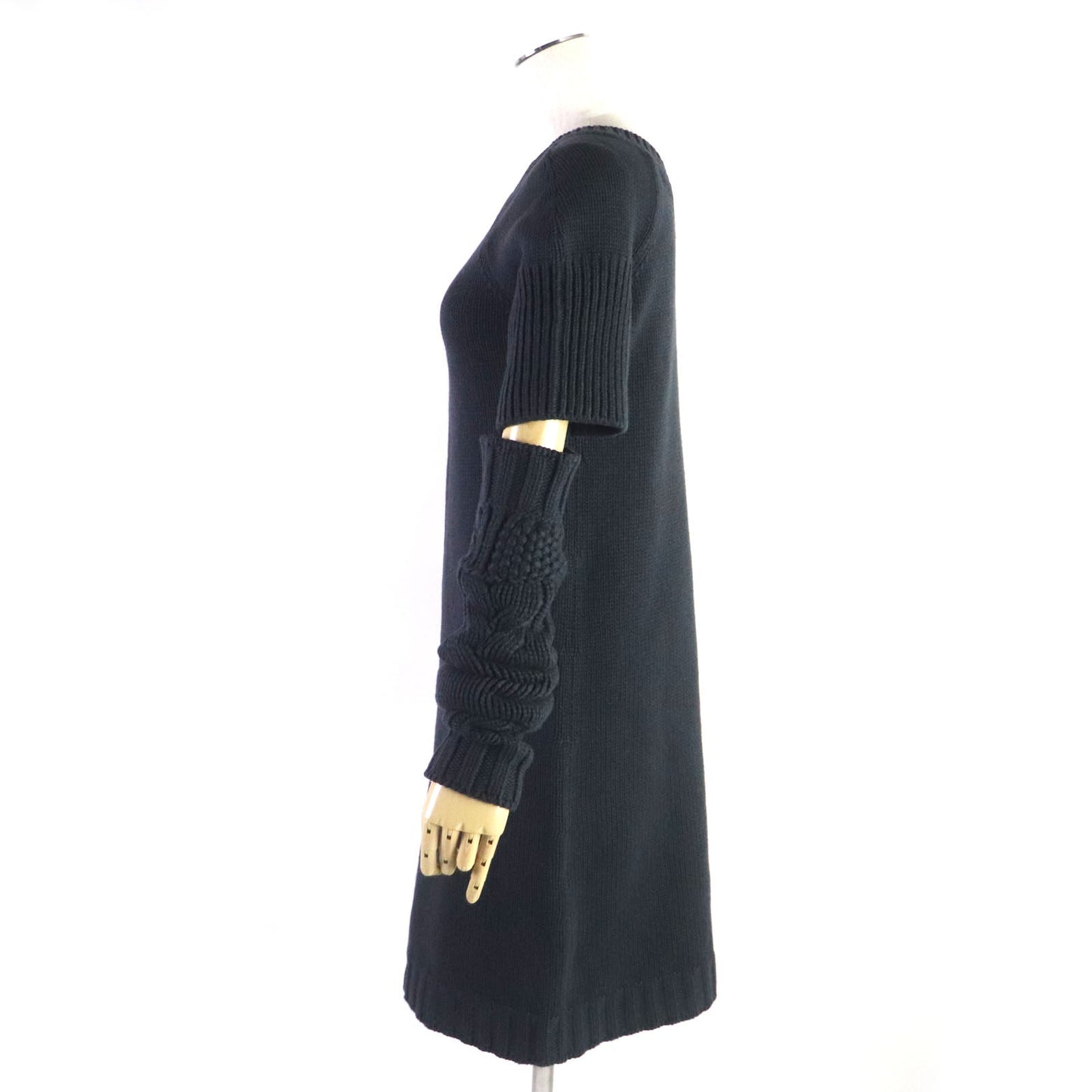 HERMES one piece cashmere gray 38
