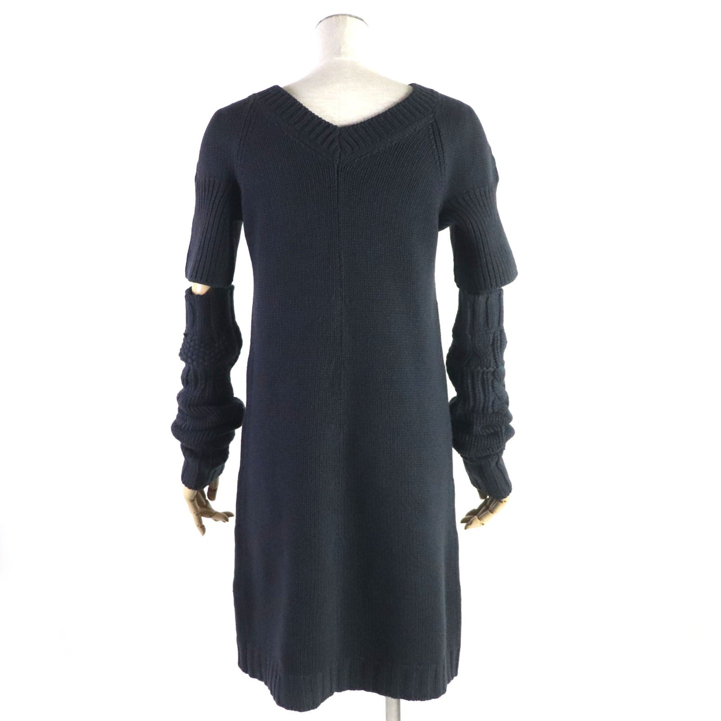 HERMES one piece cashmere gray 38