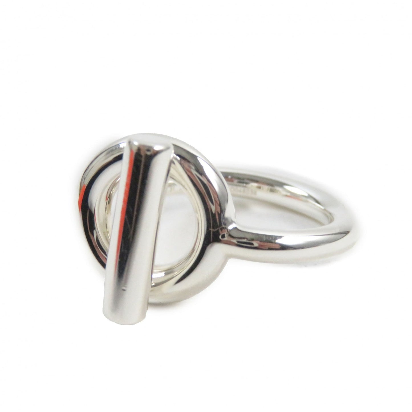 HERMES Ring SV925 Silver Echape 51