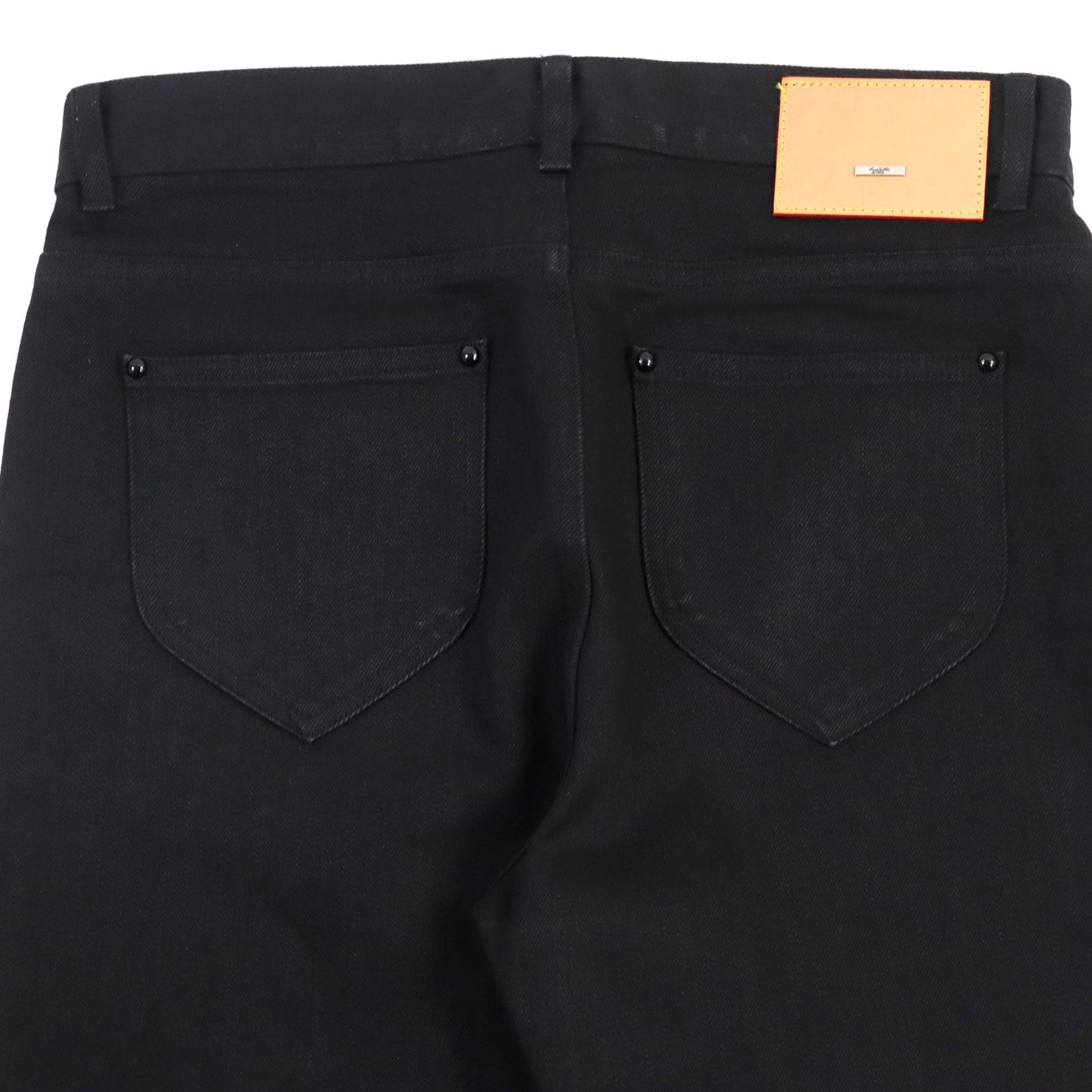 LOUIS VUITTON Denim pants HID70WDKN A304 cotton black 28