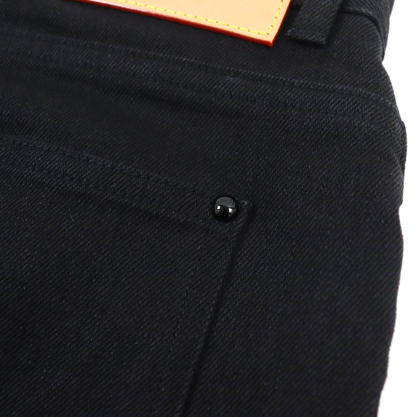 LOUIS VUITTON Denim pants HID70WDKN A304 cotton black 28