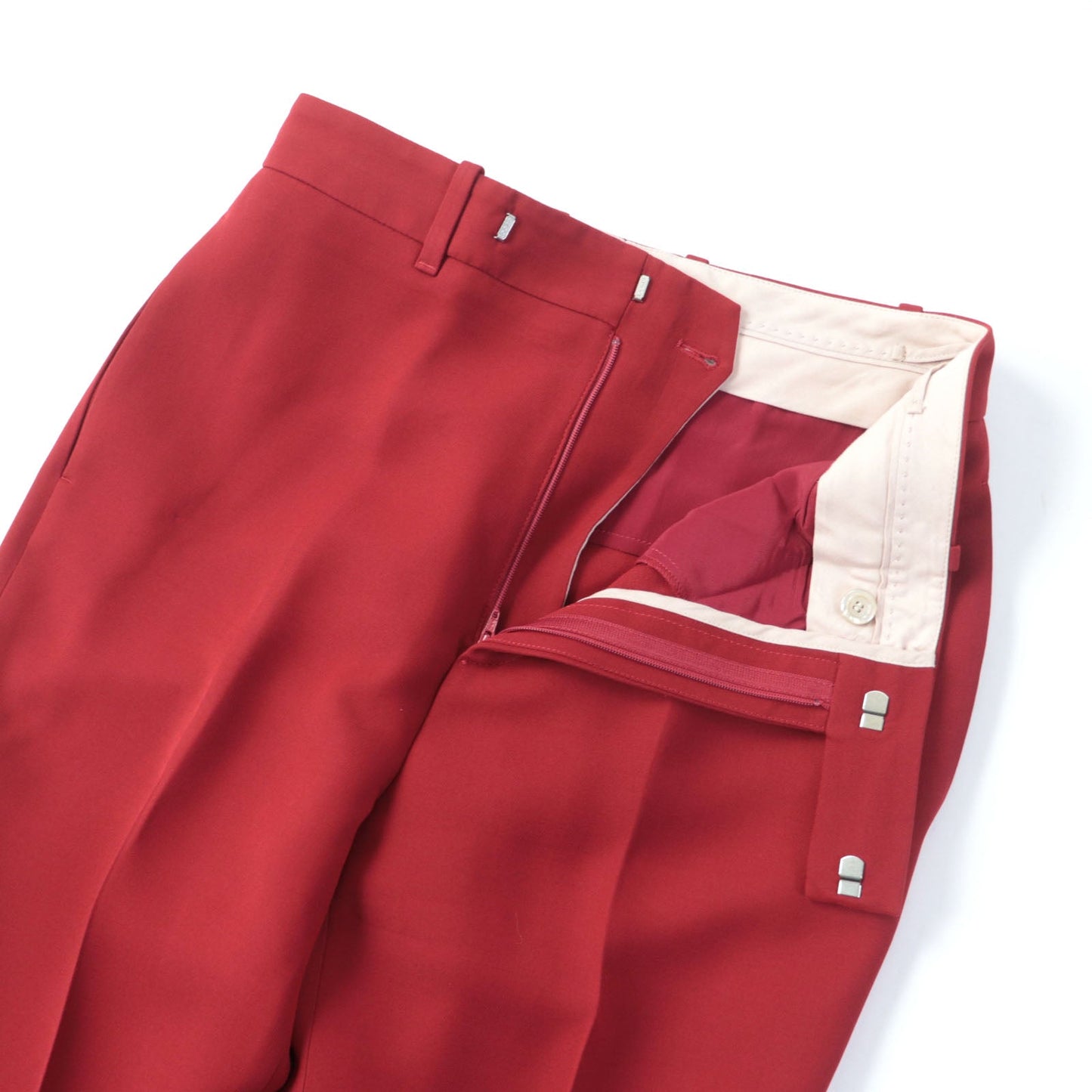 GUCCI Pants 624953 silk Red 40