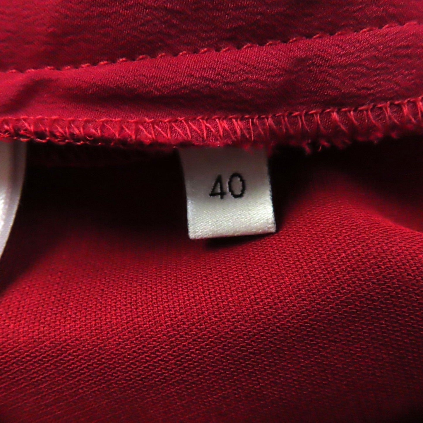 GUCCI Pants 624953 silk Red 40