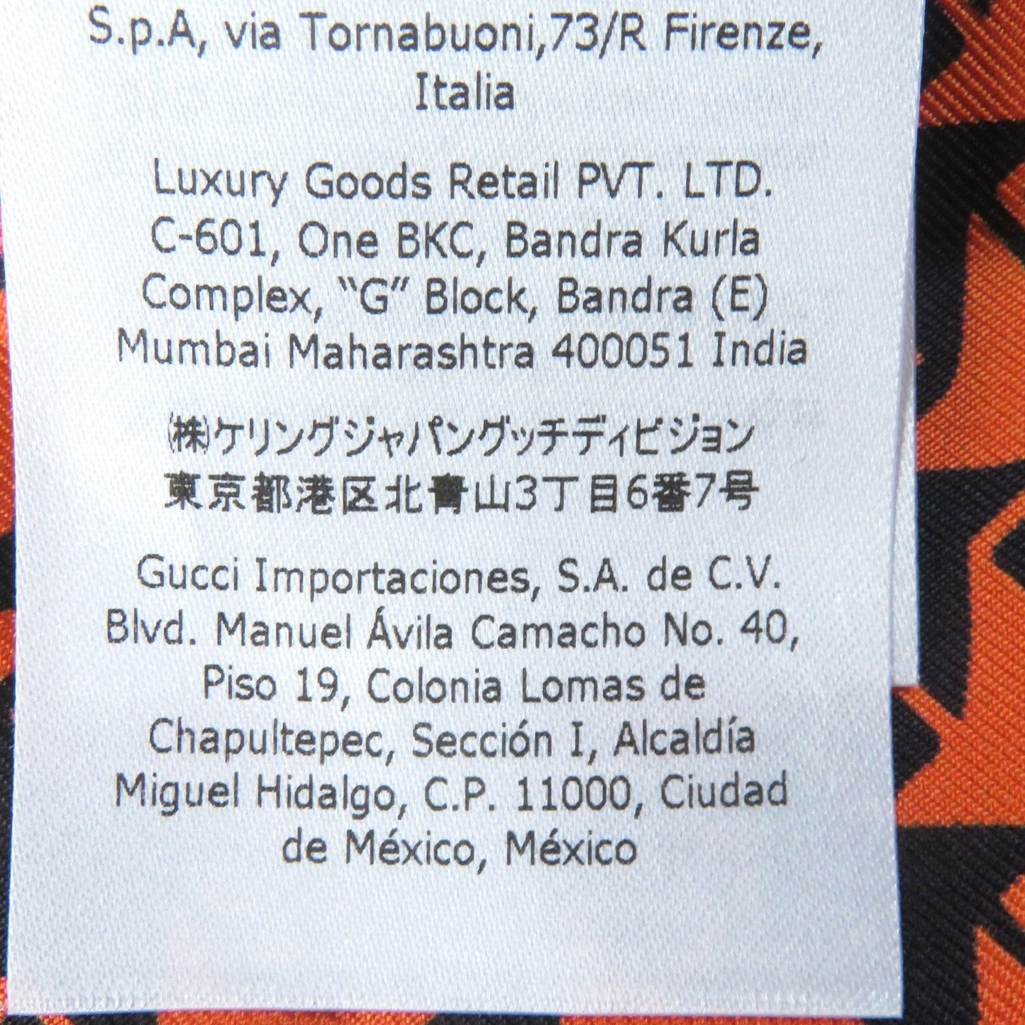 GUCCI coat Outer: 90% wool, Outer: 10% nylon, Lining: 100% silk Orange black 674323 Women 42 Used