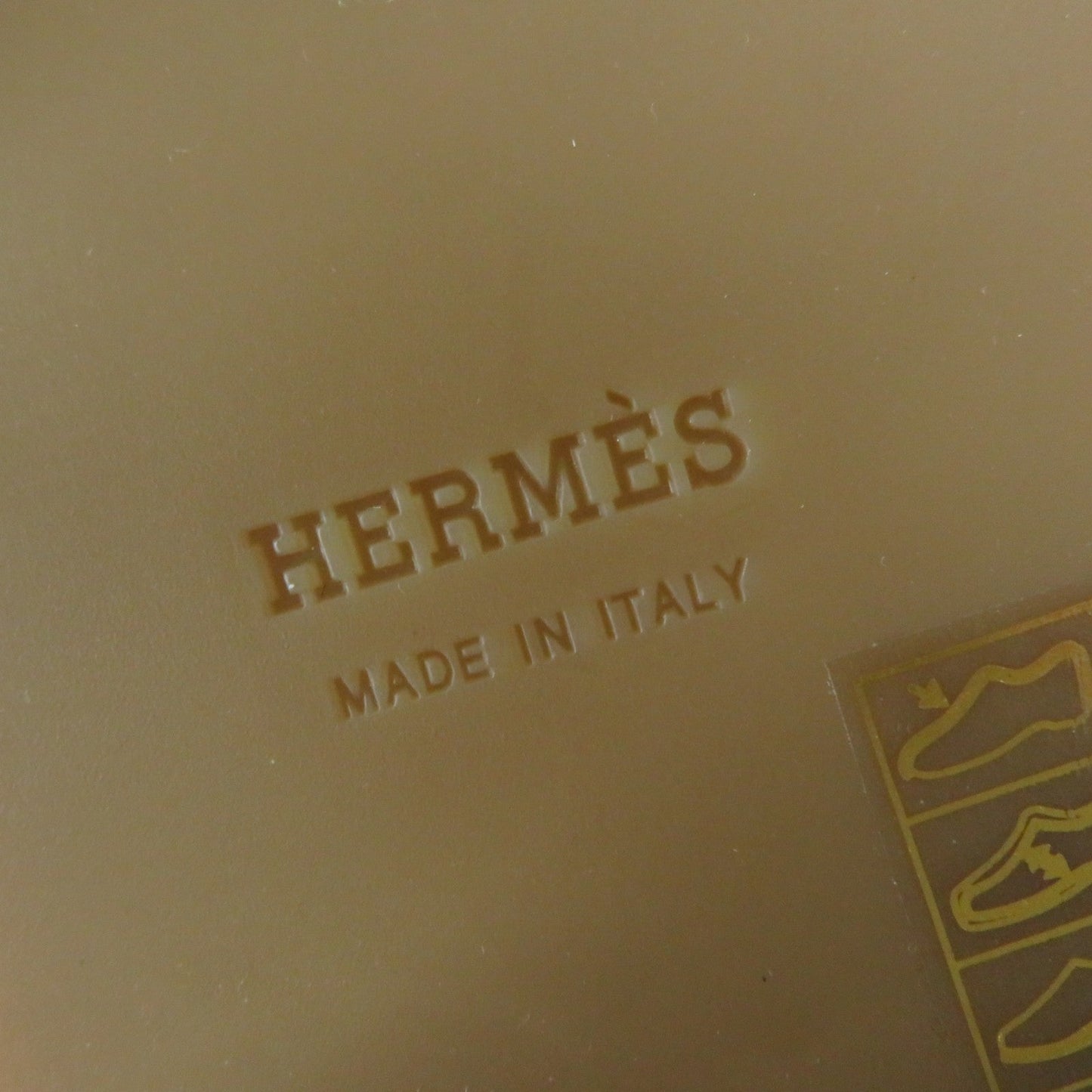 HERMES Ankle boots Main: Leather pink beige Women 37 Used