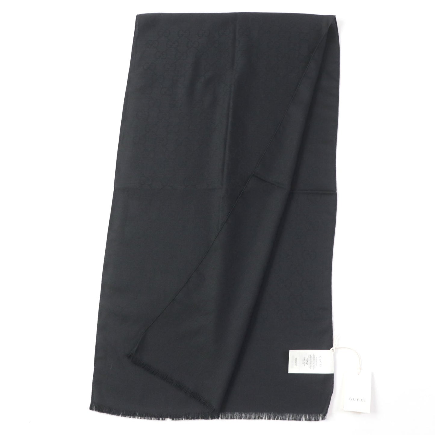 GUCCI shawl 165904 wool black