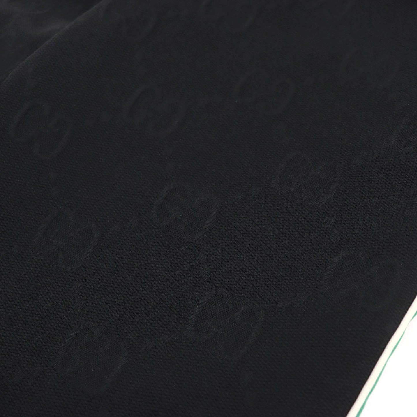 GUCCI Pants 663569 XJDE9 polyester Black type GG jersey jacquard jogging pants M