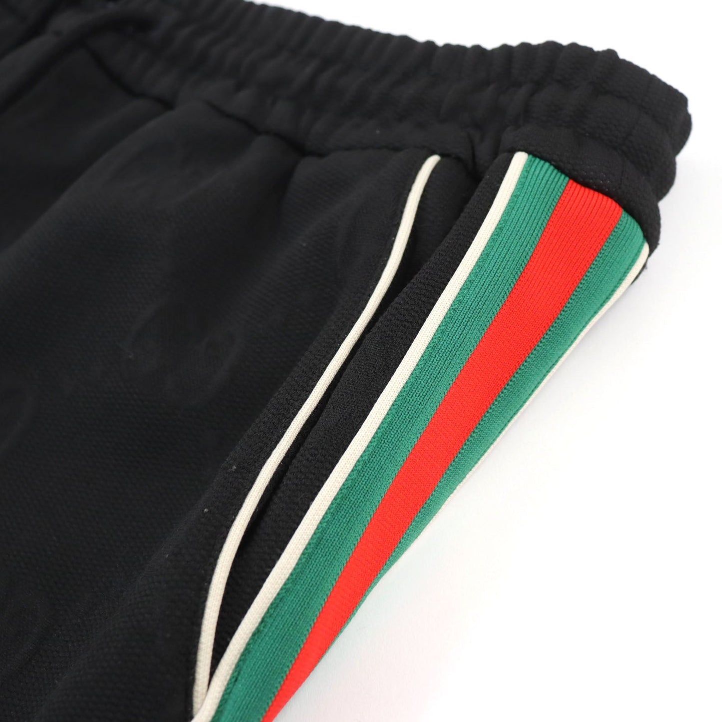 GUCCI Pants 663569 XJDE9 polyester Black type GG jersey jacquard jogging pants M