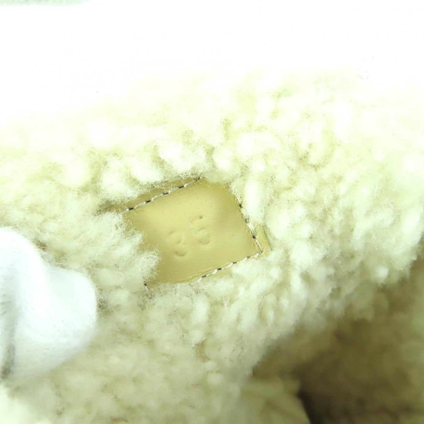 HERMES sneakers Sheepskin Brown beige Day 35