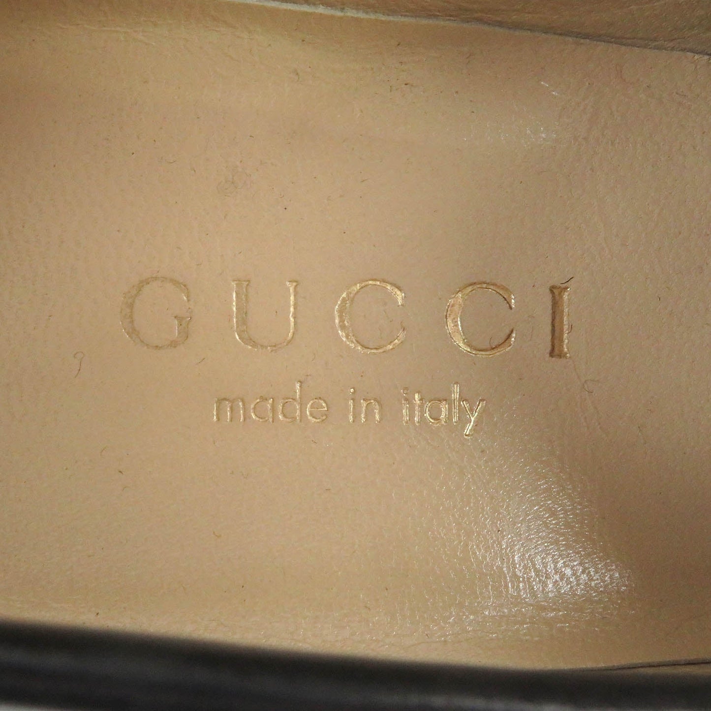 GUCCI loafers 110 0009/2 leather Dark brown 36 C