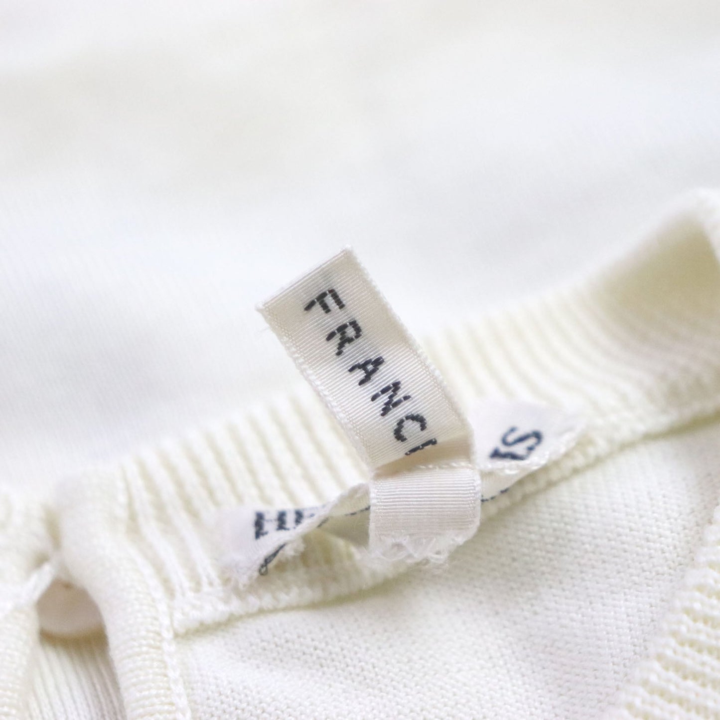 HERMES knit silk Ivory Multi CAVALERIE FRANCAISE