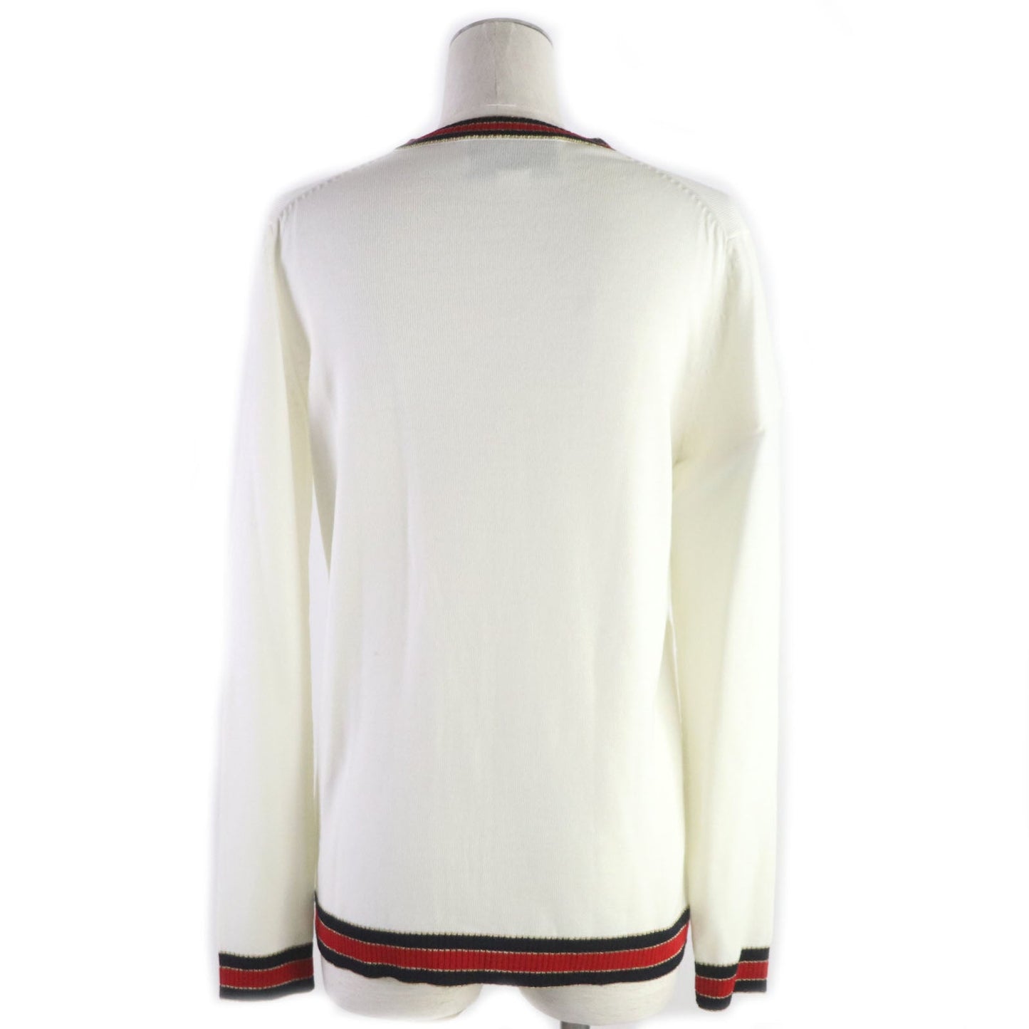 GUCCI cardigan 411610 wool white M