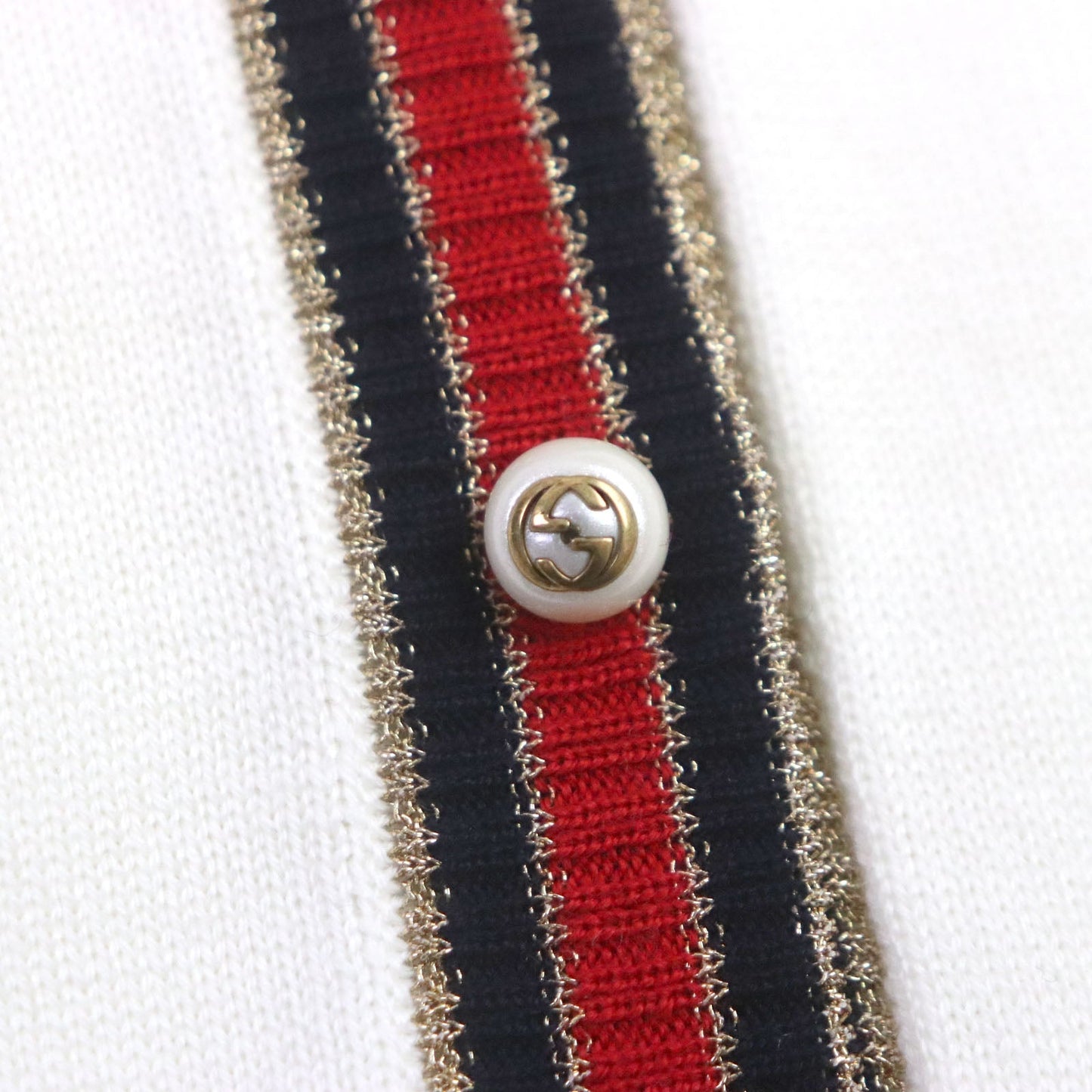 GUCCI cardigan 411610 wool white M
