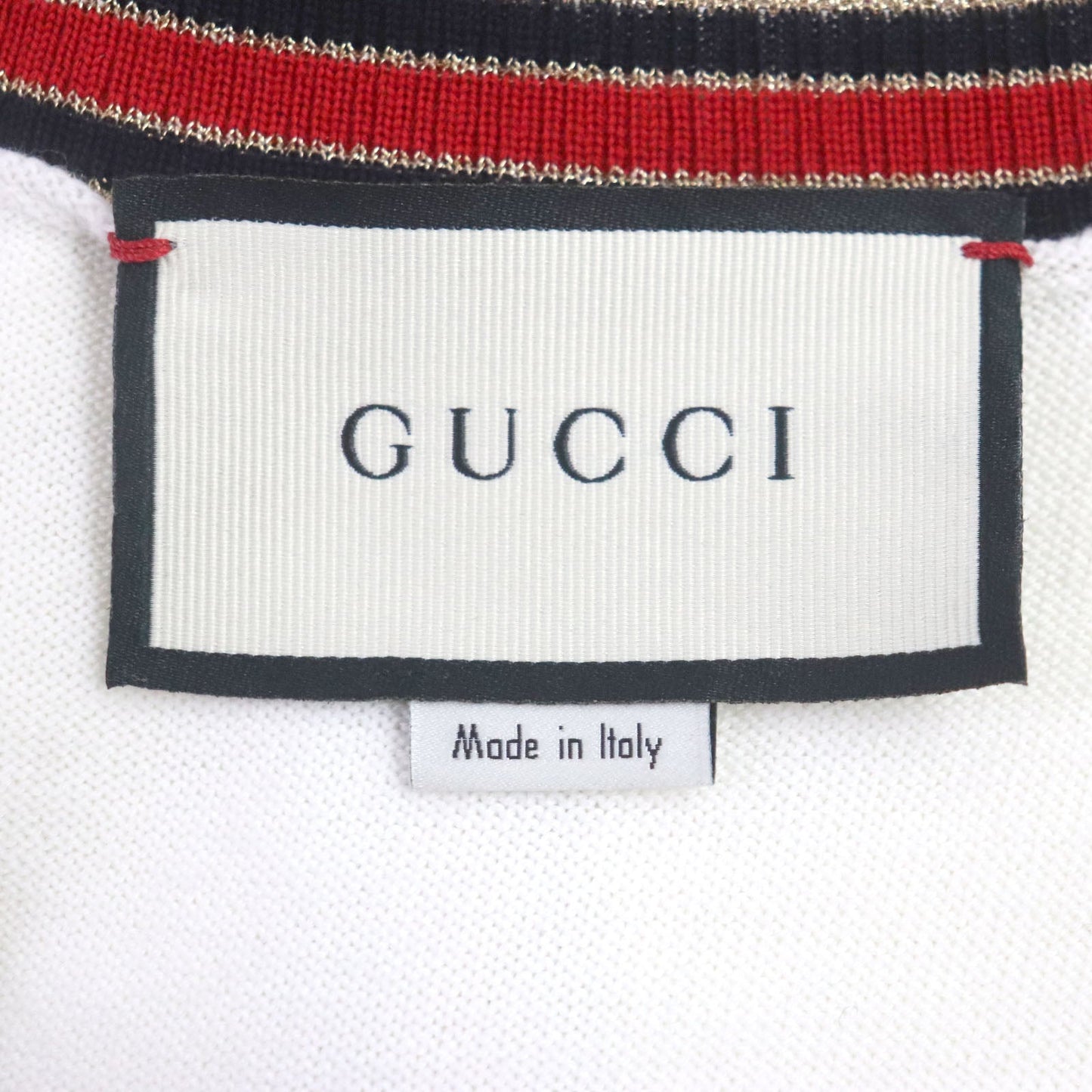 GUCCI cardigan 411610 wool white M