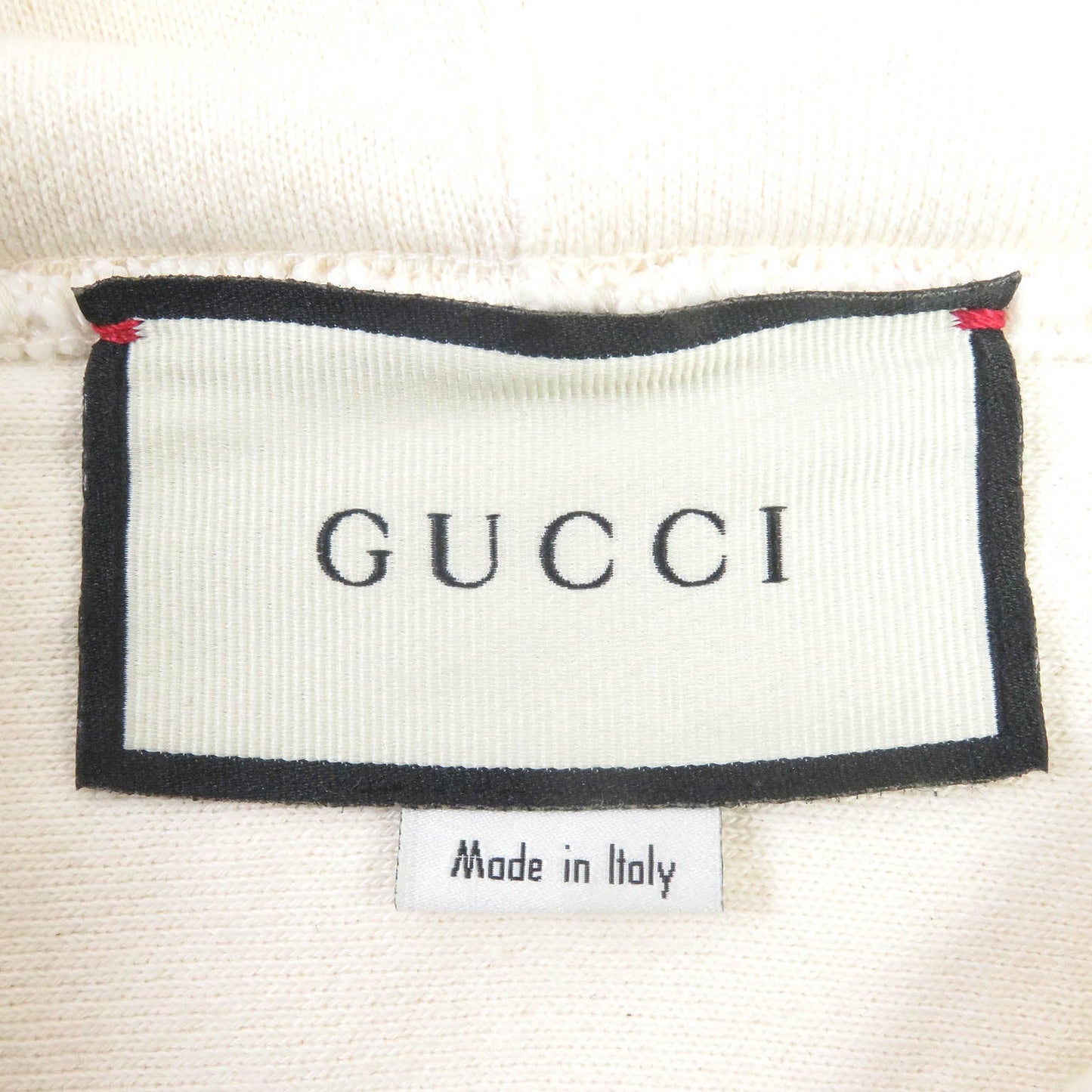 GUCCI Hoodie 560502 cotton Ivory TENNIS S