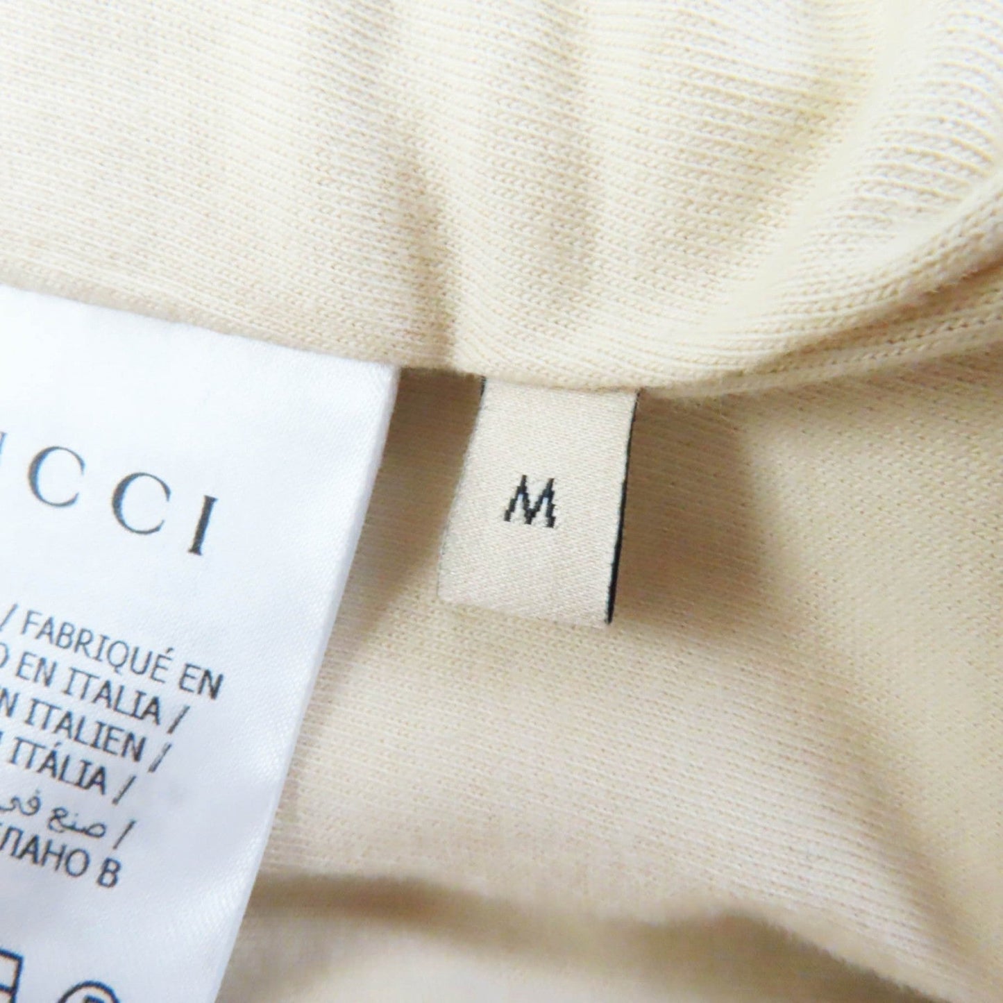 GUCCI 655196 Outer: 55% polyester, Outer: 45% cotton, Lining: 100% cotton, Part: 100% polyester, Trimming: 93% polyester, 5% nylon, 2% polyurethane, Trimming 2: 100% nylon Multi Interlocking G print jersey jacket Women M Used