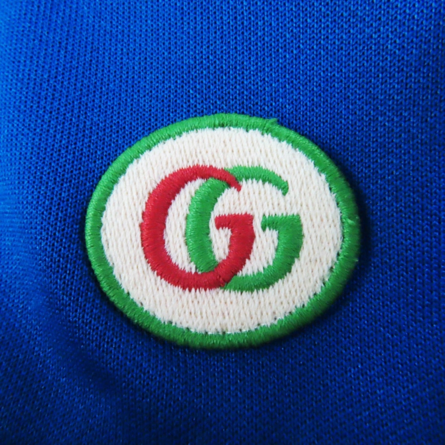 GUCCI 655196 Outer: 55% polyester, Outer: 45% cotton, Lining: 100% cotton, Part: 100% polyester, Trimming: 93% polyester, 5% nylon, 2% polyurethane, Trimming 2: 100% nylon Multi Interlocking G print jersey jacket Women M Used
