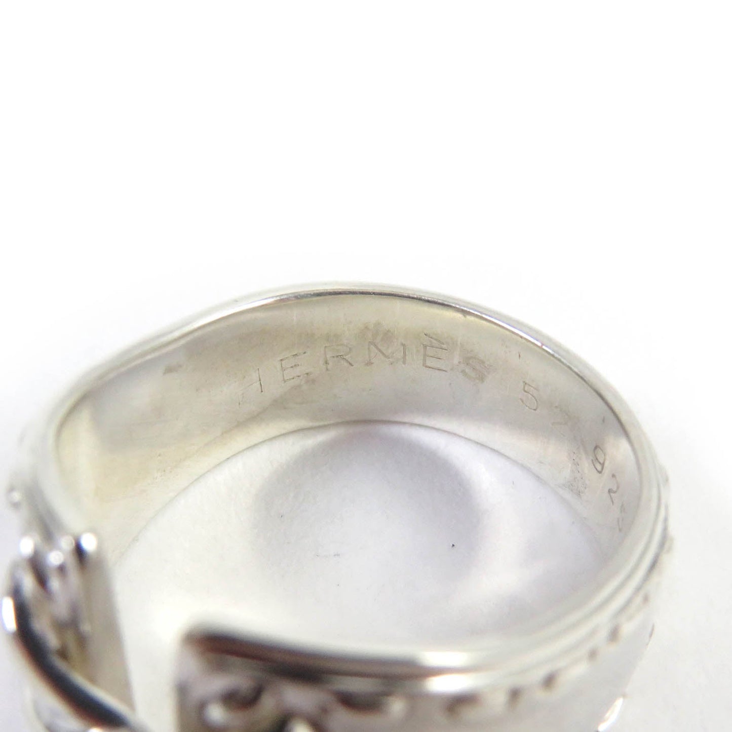 HERMES Ring aq8135 SV925 Silver 52