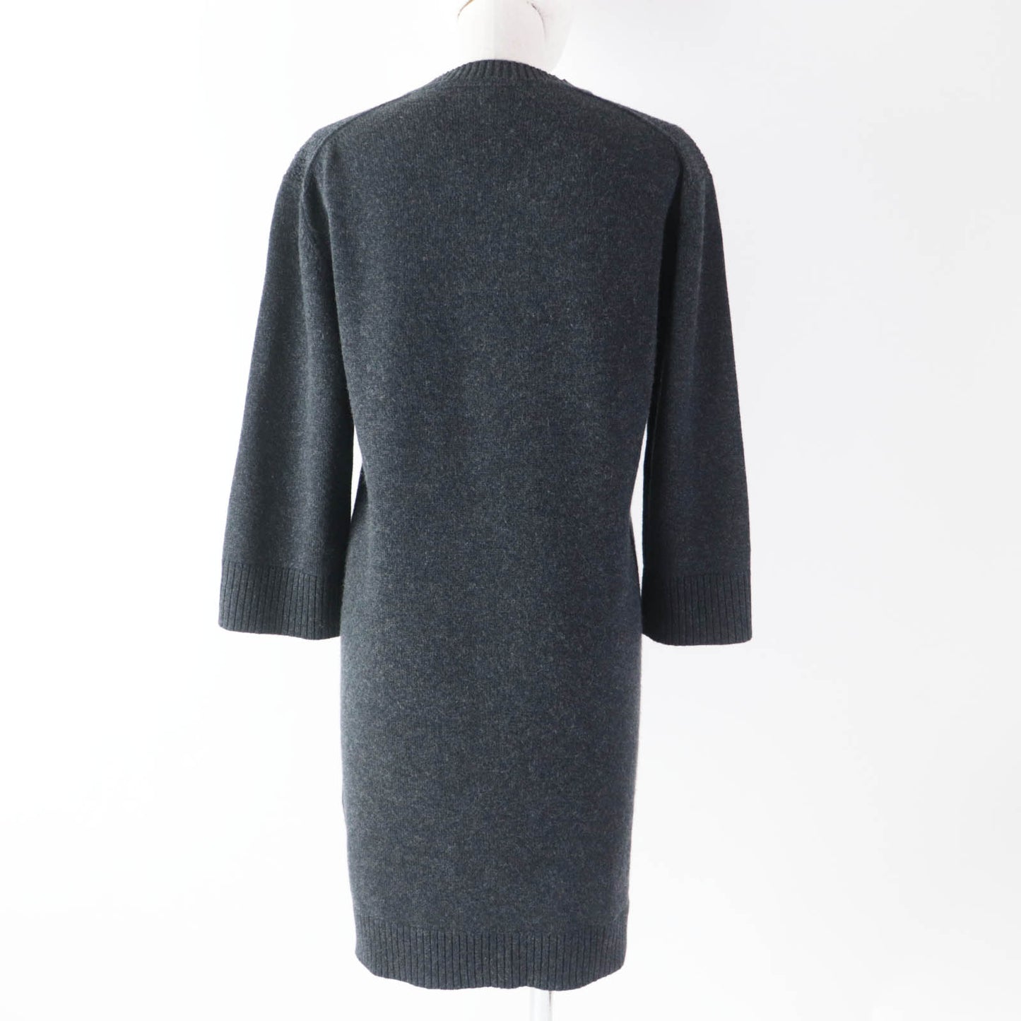 HERMES one piece cashmere Dark gray 34