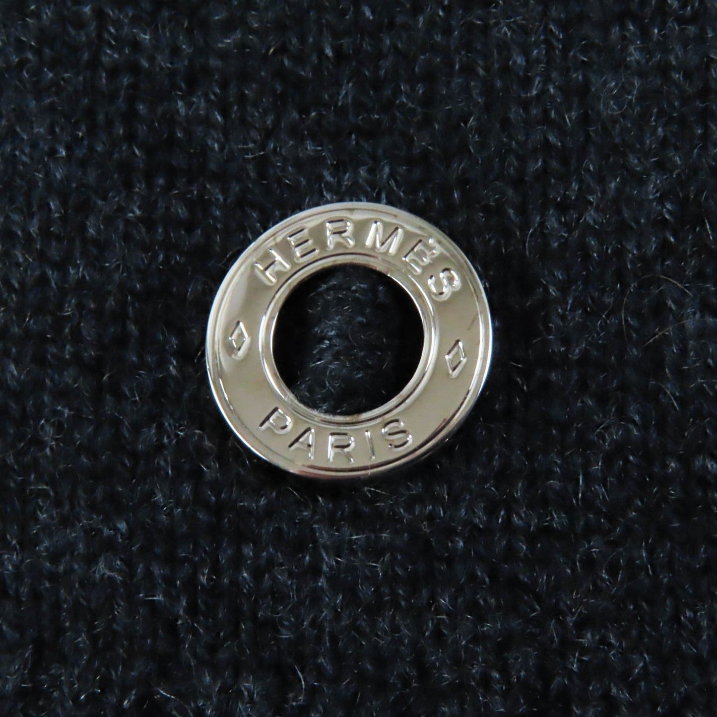 HERMES one piece cashmere Dark gray 34