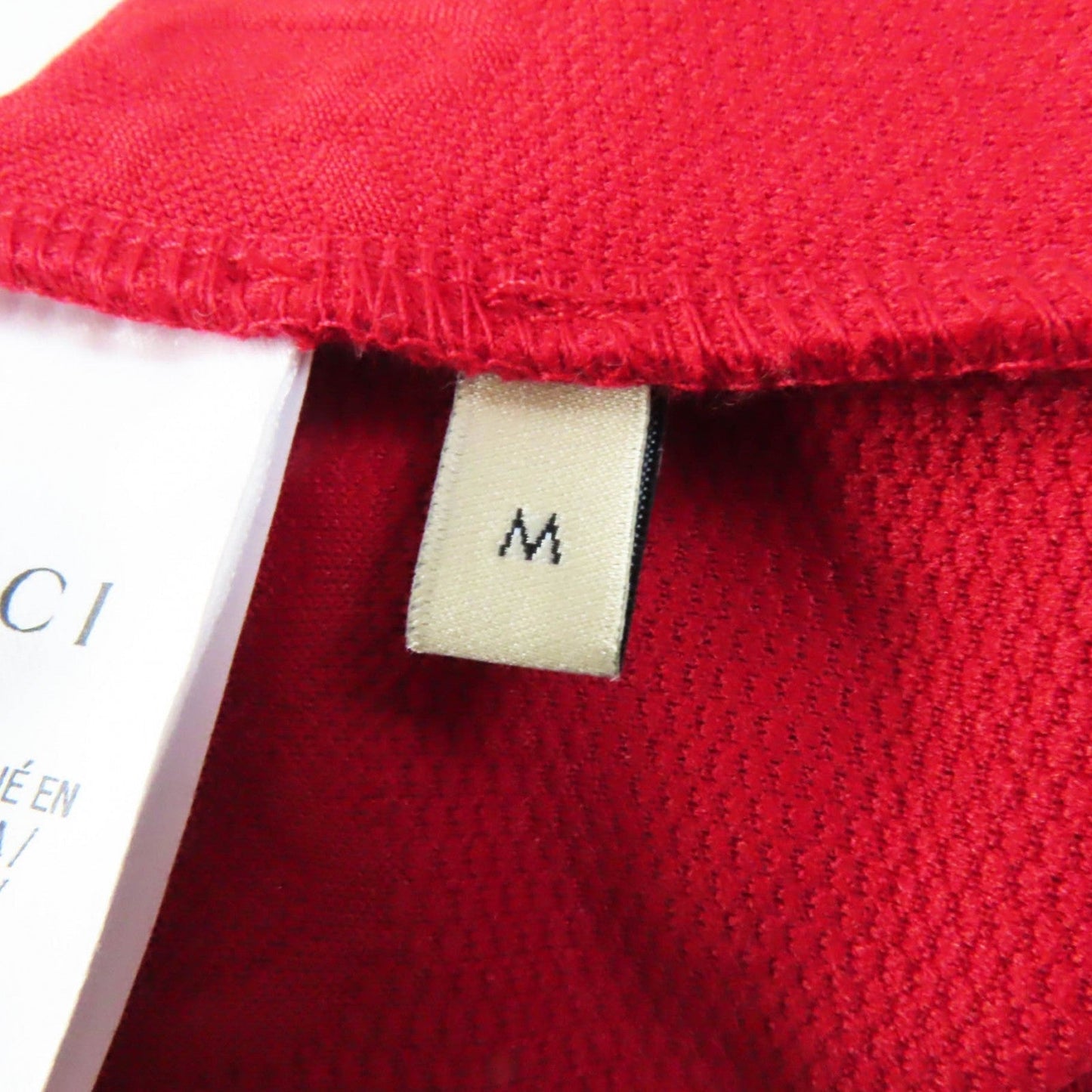 GUCCI one piece 653412 polyester Red M
