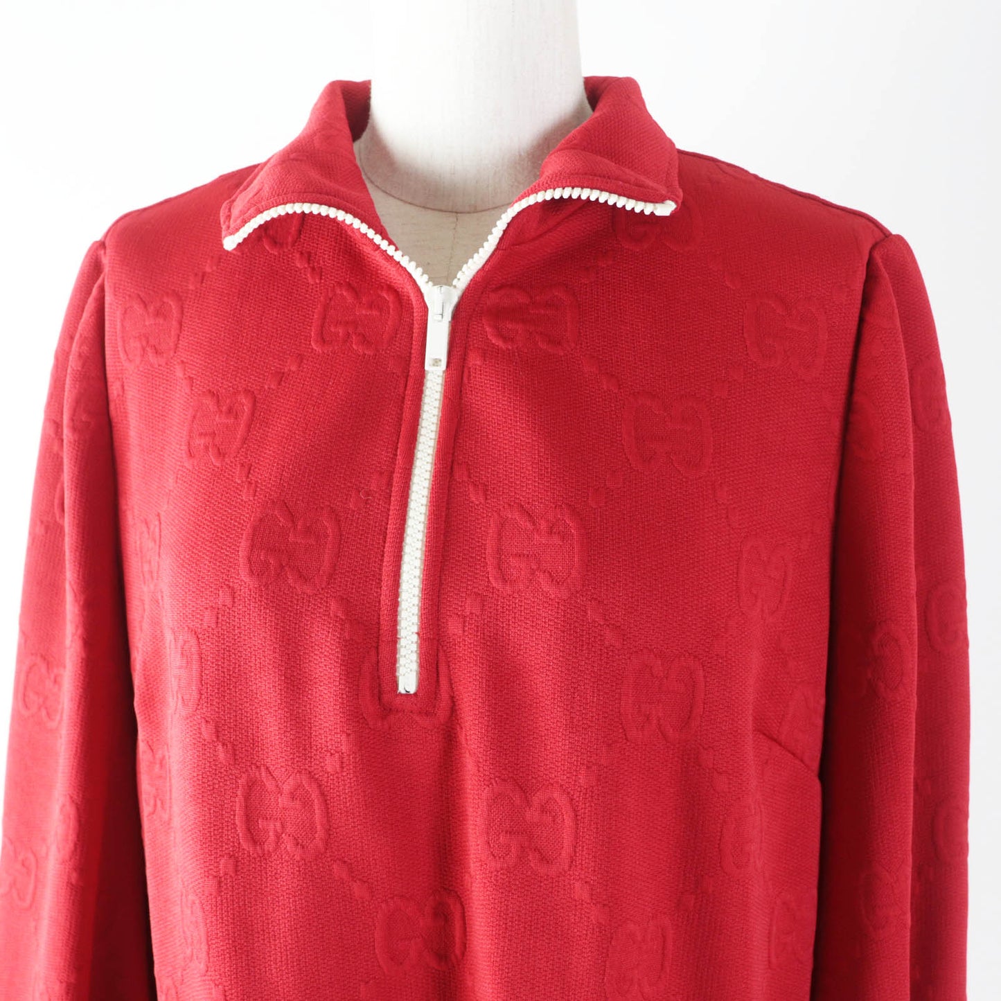 GUCCI one piece 653412 polyester Red M