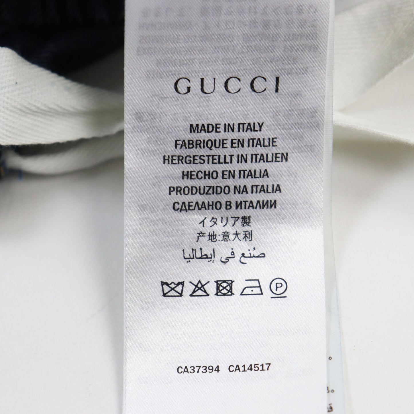 GUCCI Pants 576547 cotton Indigo blue 28