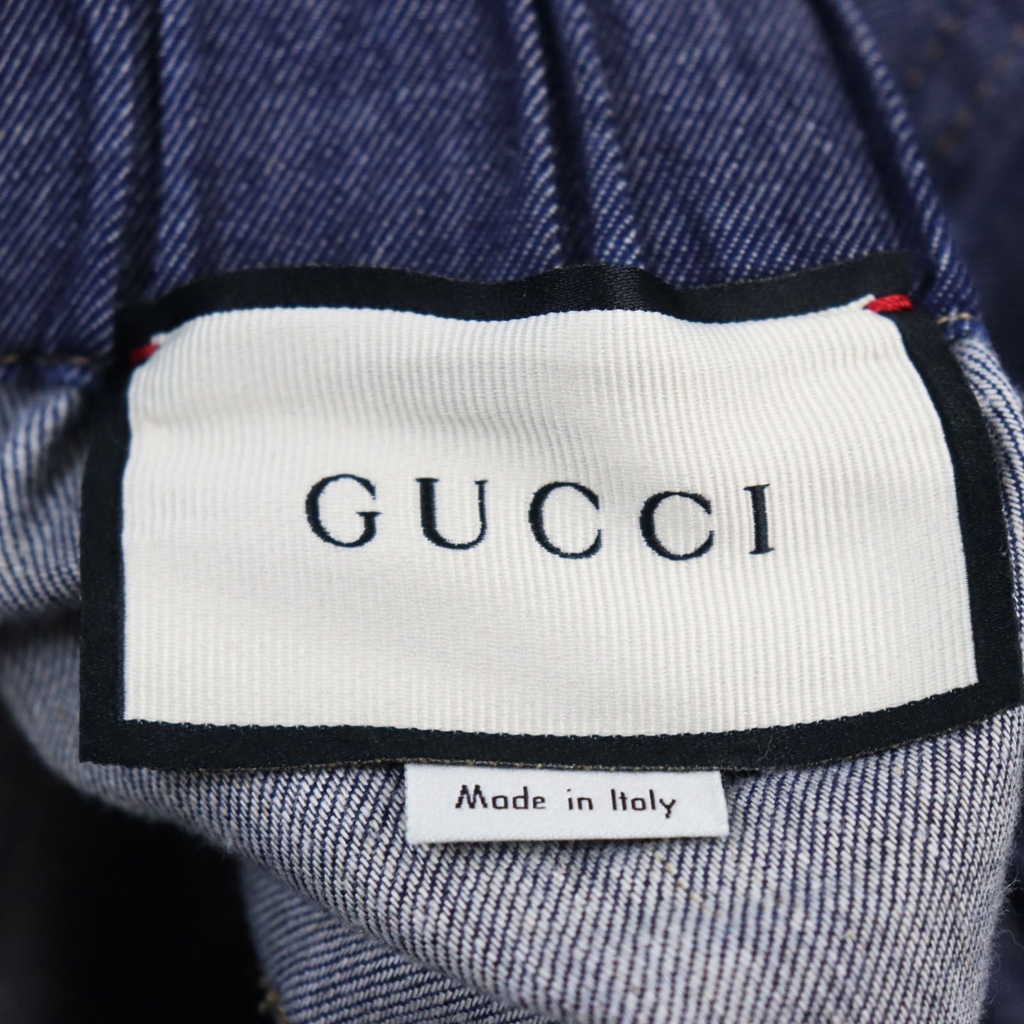 GUCCI Pants 576547 cotton Indigo blue 28