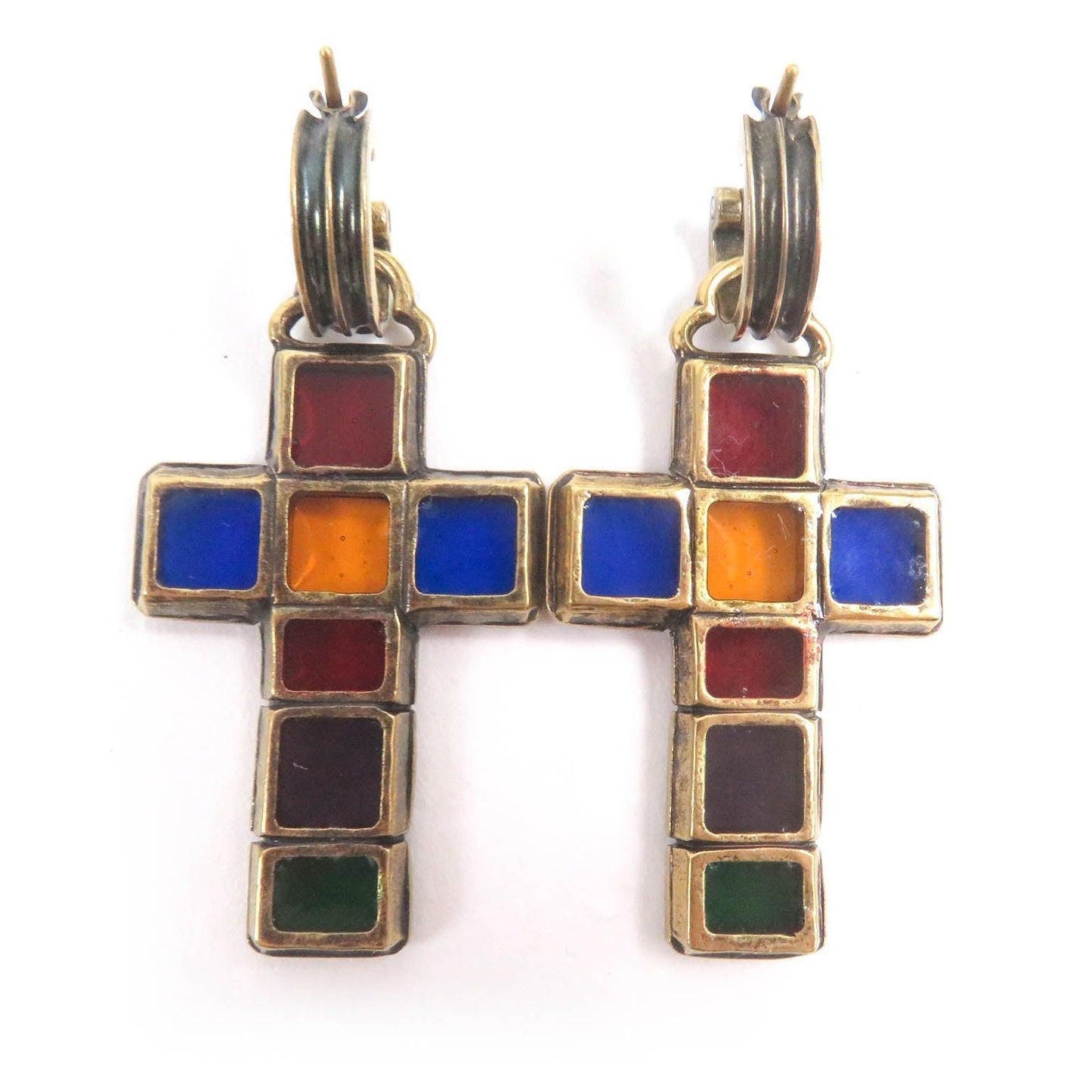 GUCCI Pierce 548776 plating multicolor Double G