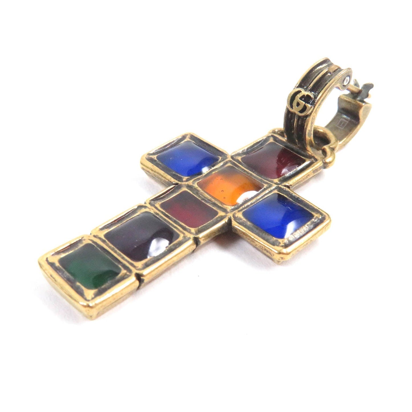 GUCCI Pierce 548776 plating multicolor Double G