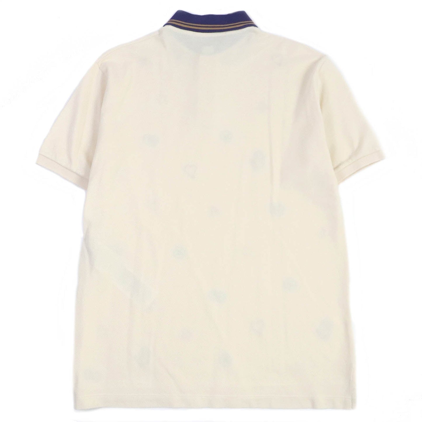 GUCCI Short sleeve polo shirt 625320 cotton light beige XS