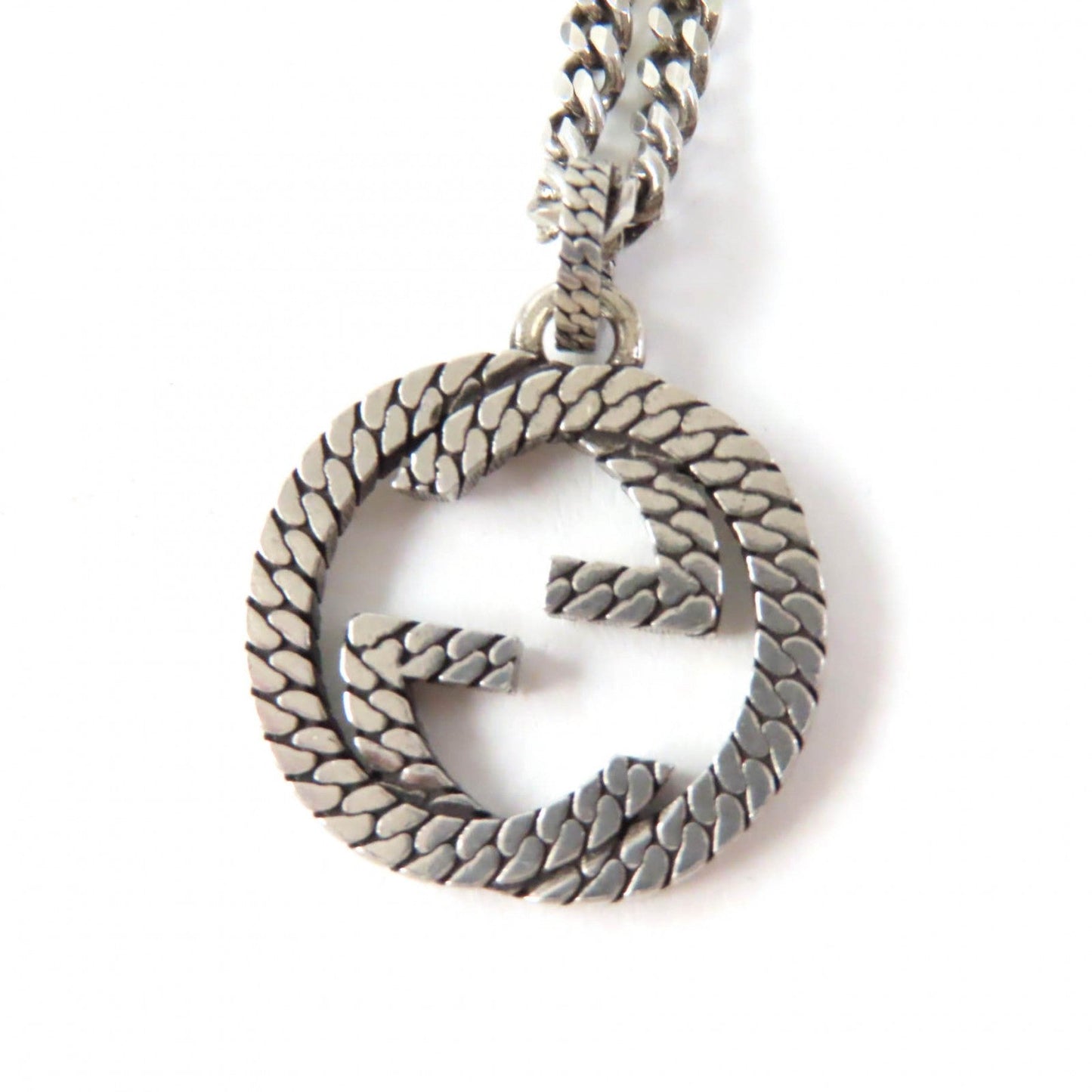 GUCCI Necklace 678651 AG925 Silver Interlocking G