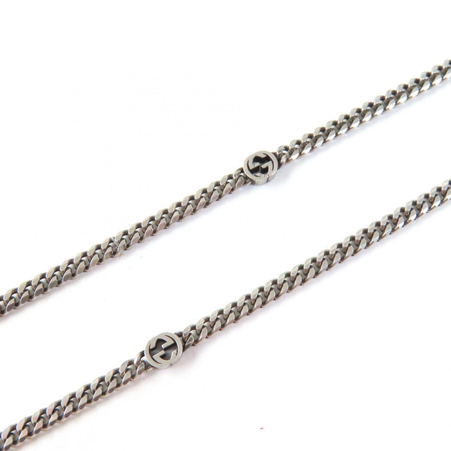 GUCCI Necklace 678651 AG925 Silver Interlocking G