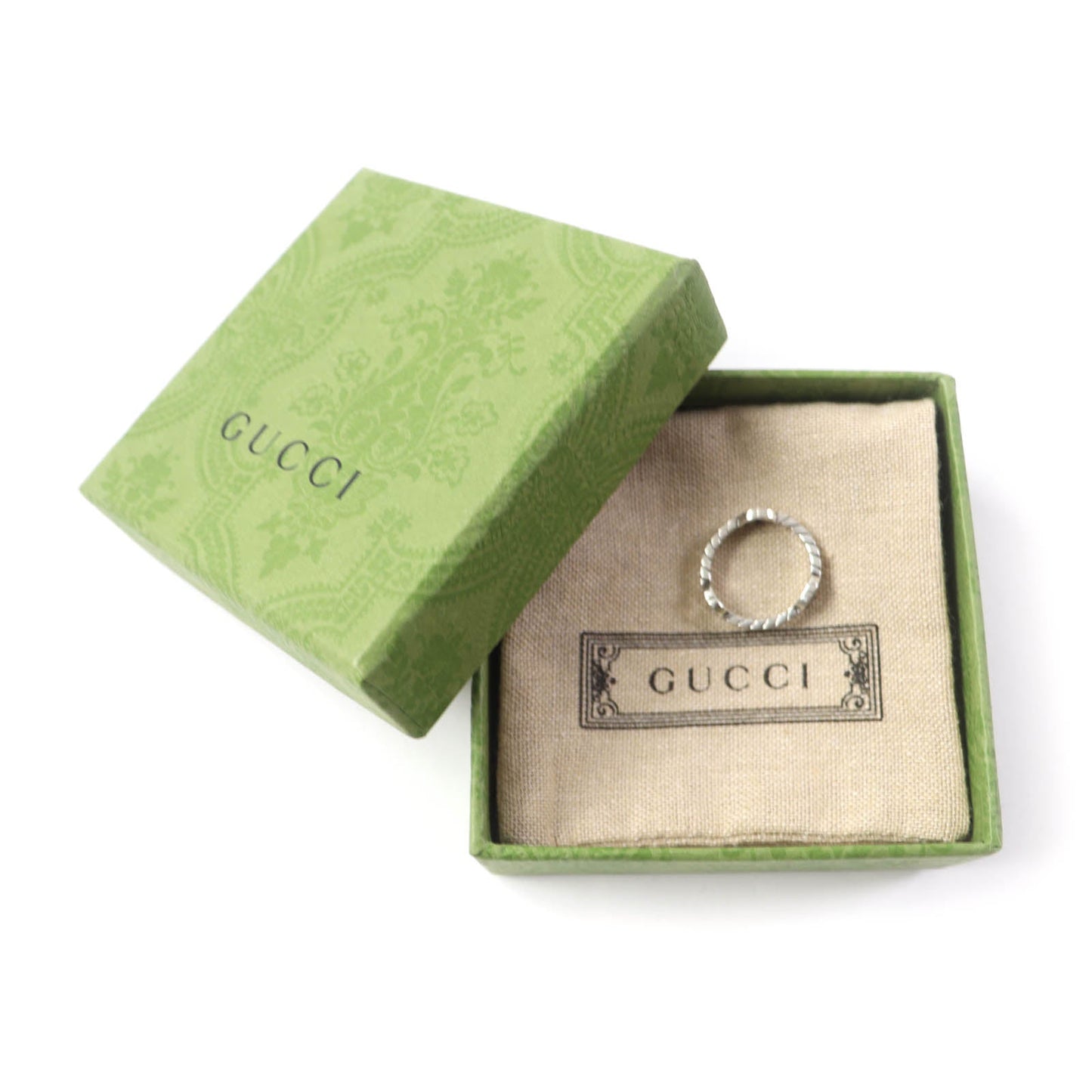 GUCCI Ring 661523 AG925 Silver Interlocking G