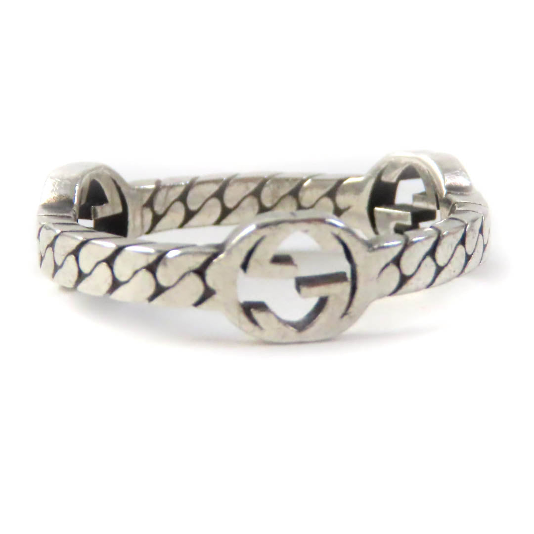 GUCCI Ring 661523 AG925 Silver Interlocking G