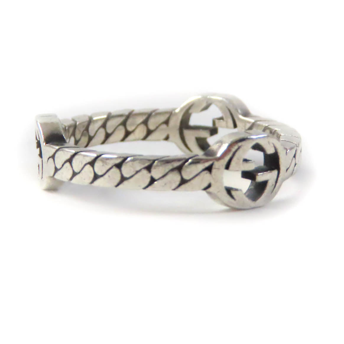 GUCCI Ring 661523 AG925 Silver Interlocking G