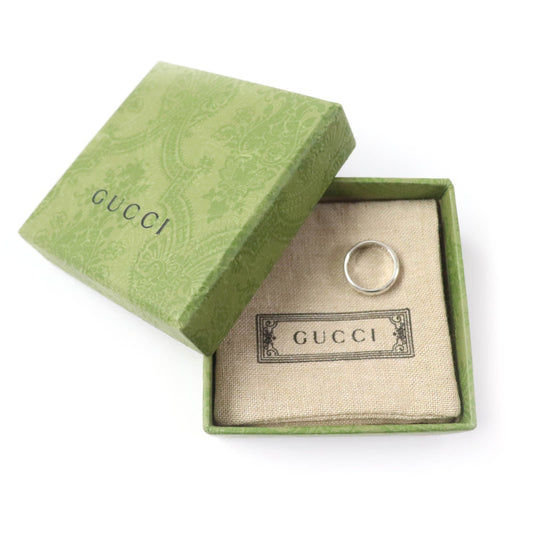 GUCCI Ring 455247 AG925 Silver BLIND FOR LOVE 8
