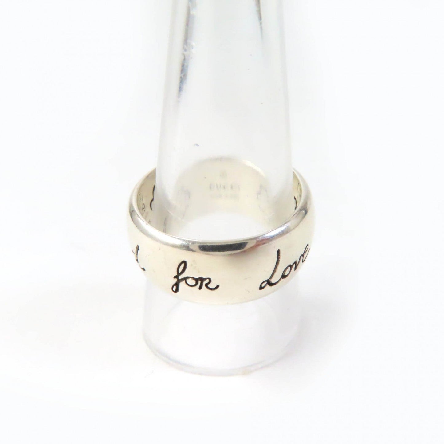 GUCCI Ring 455247 AG925 Silver Blind for Love 19