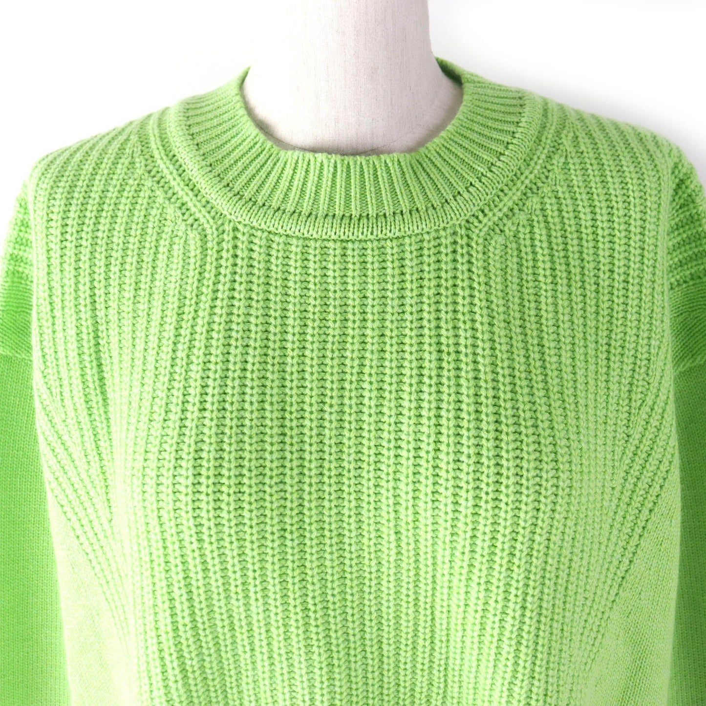 HERMES knit cashmere green 36