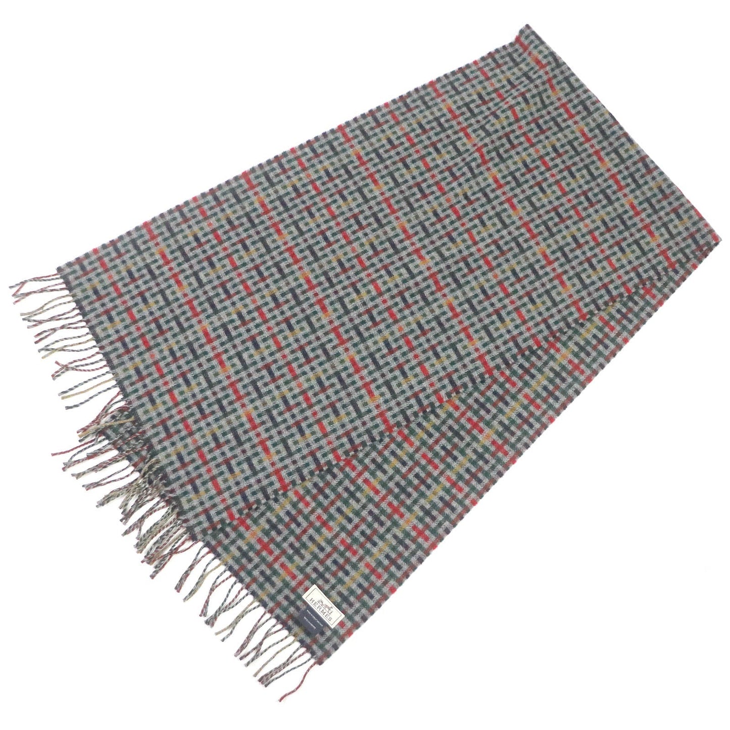 HERMES Scarf Main: 100% cashmere multicolor mens Used