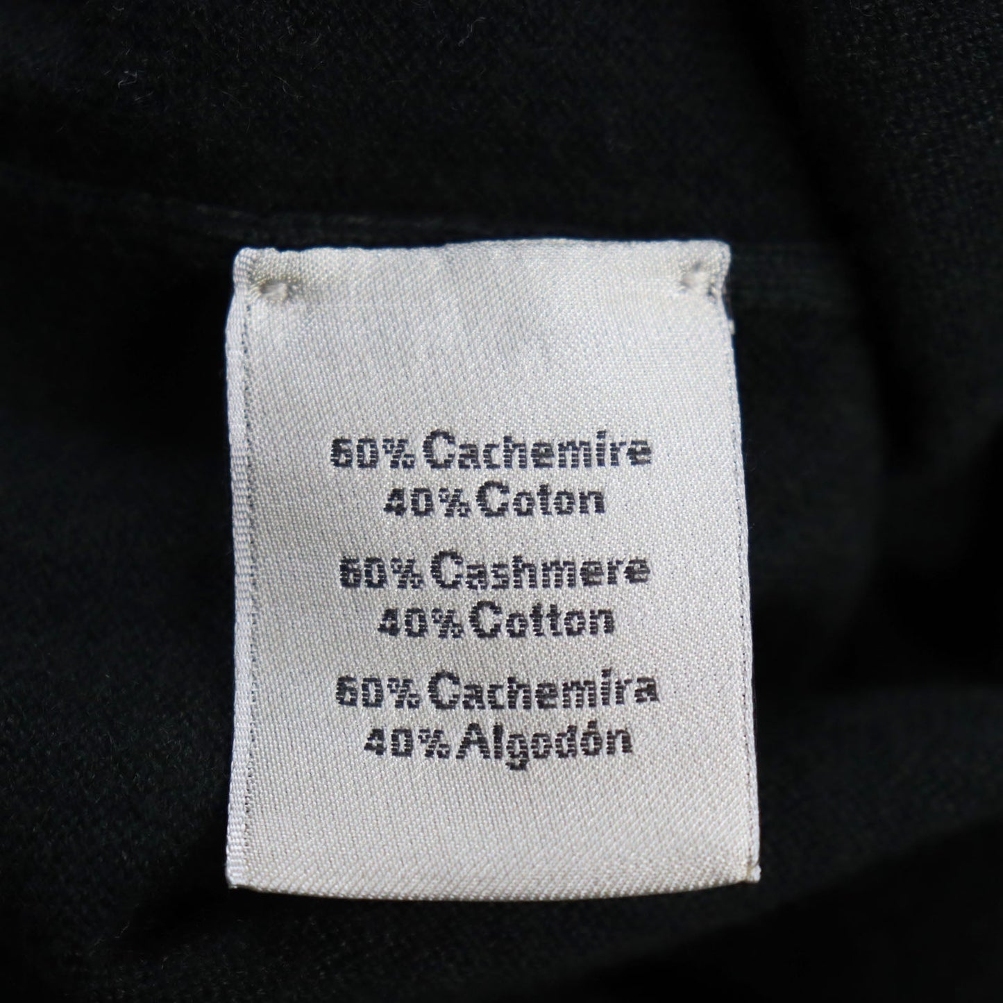 HERMES cardigan cashmere Dark green S