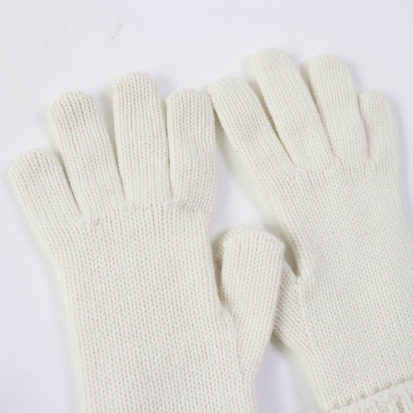 GUCCI gloves 788503 wool Ivory M