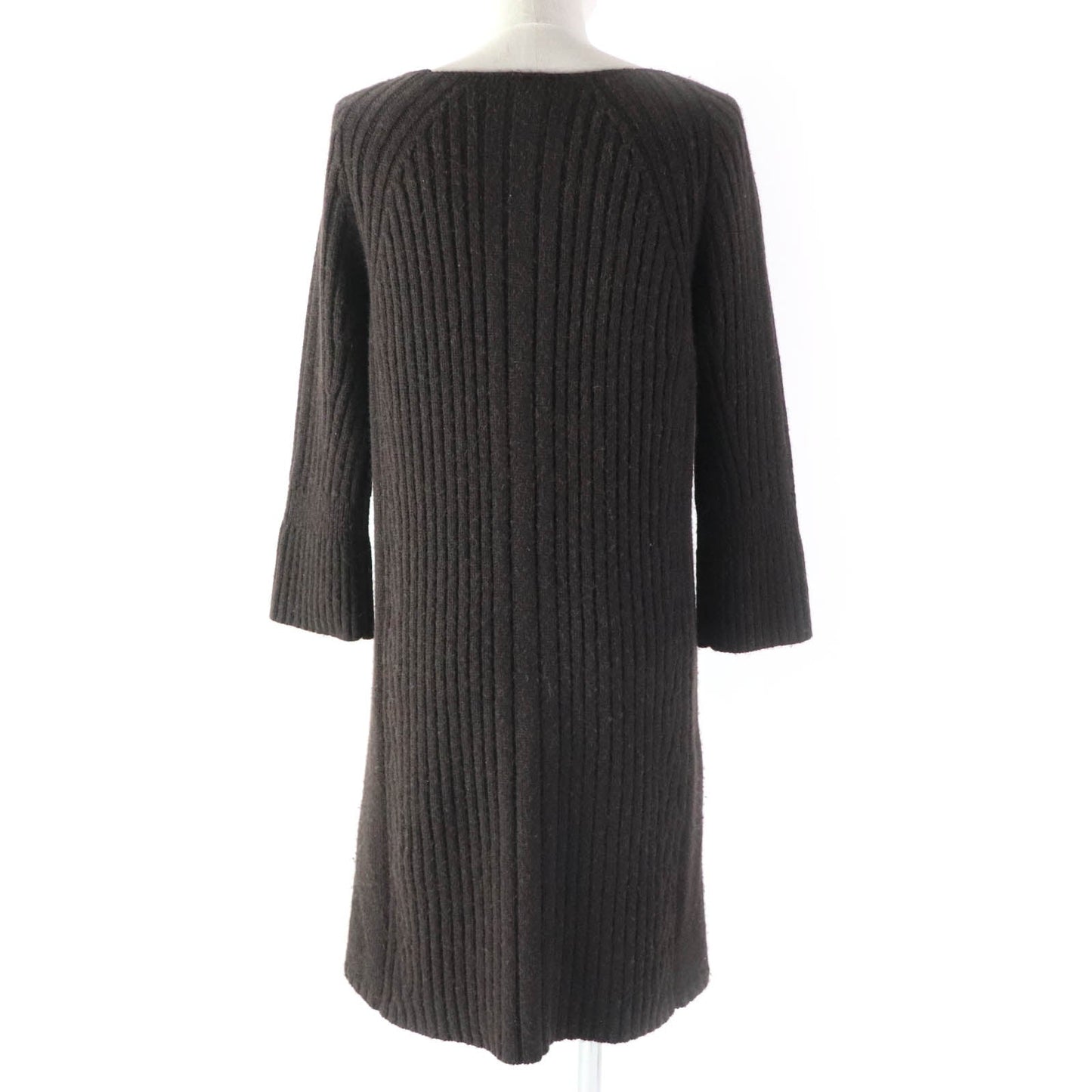 HERMES one piece Camel Dark brown 38
