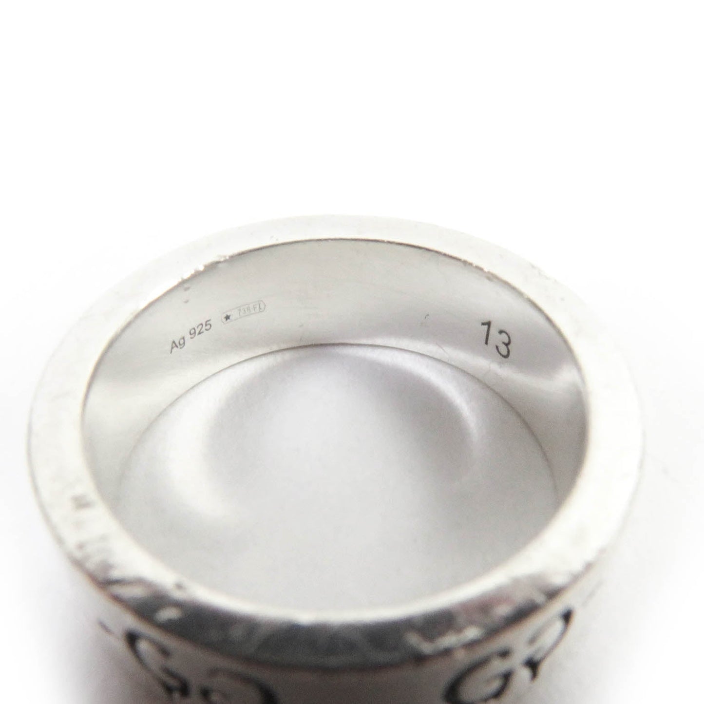 GUCCI Ring 477932 AG925 Silver ghost