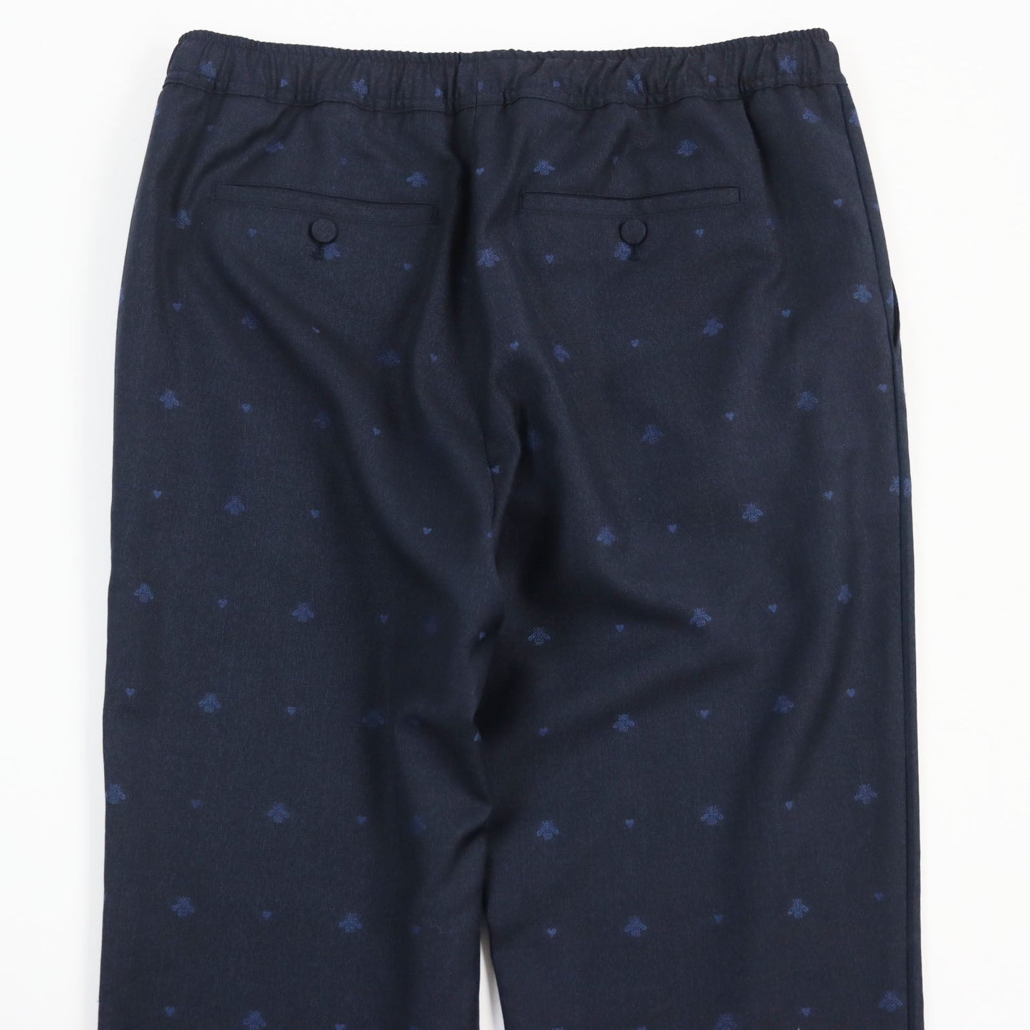 GUCCI Pants 552576 wool Navy 48