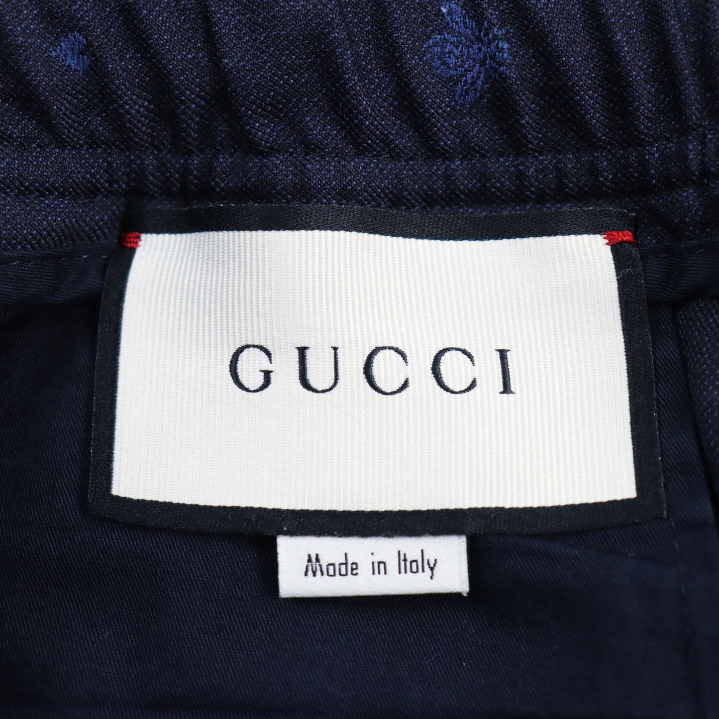 GUCCI Pants 552576 wool Navy 48