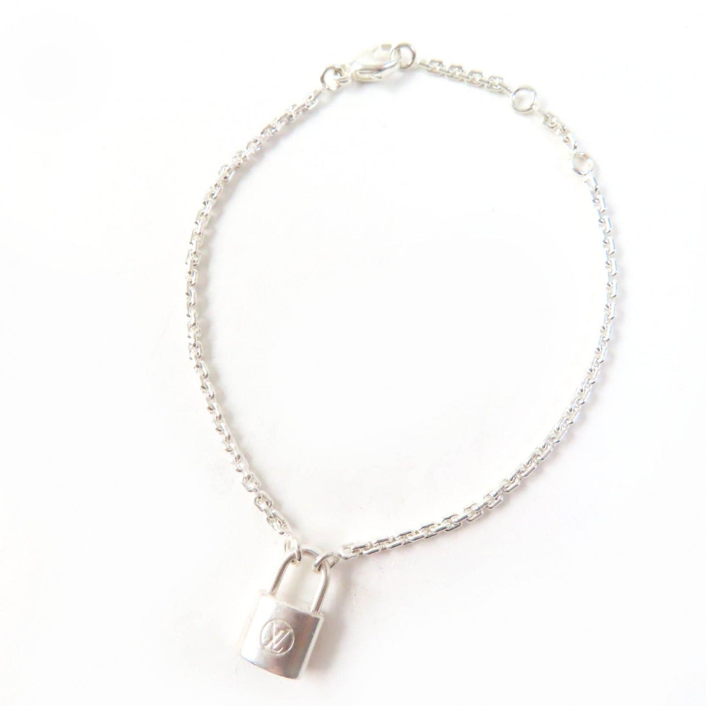 LOUIS VUITTON bracelet E52236 AG925 Silver Bracelet Silver Lockit